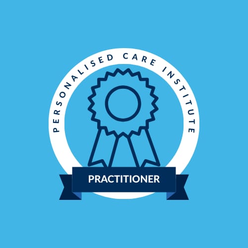 Personalised Care Institute — Practitioner badge